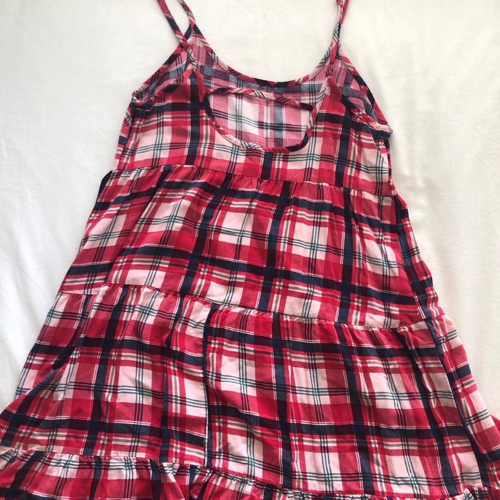 Red Patterned Dress - Picture 2 of 3